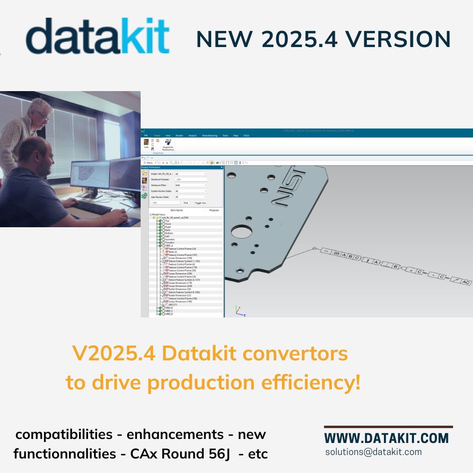 V2025.4 Datakit convertors to drive production efficiency!